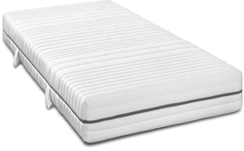 Bodyprotect Kaltschaummatratze 140x200 cm, H4, Höhe 24 cm, Vital Protect | 7-Zonen Matratze Härtegrad extra fest, ergonomische Schaumstoffmatratze, Made in EU, OEKO-TEX, Waschbar bis 60 Grad