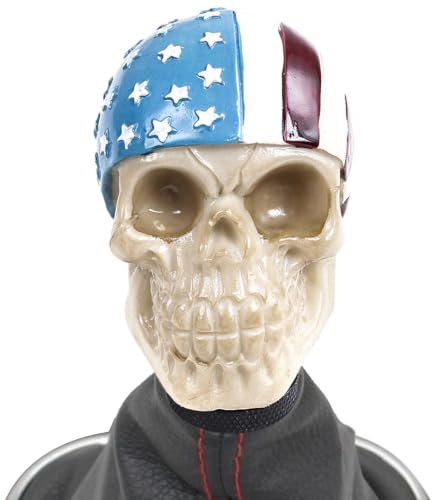 Generisch Totenkopf Schaltknauf Big Teeth Resin Skull Gear Shifting Stick