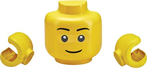Lego Figur Maske & Hände Zubehör Legoman Bausatz für Kinderkostüm