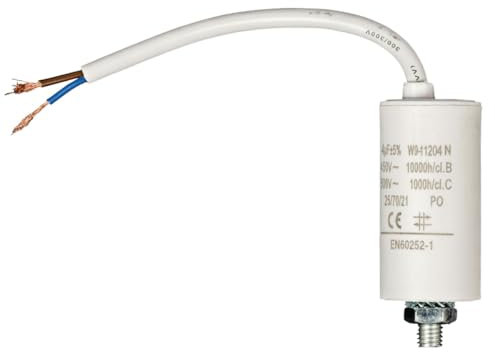 Fixapart Condensateur Electrique Condo Fil 4mf 4uf 4 MF uf Micro Farad 450v Cable Demarrage Moteur
