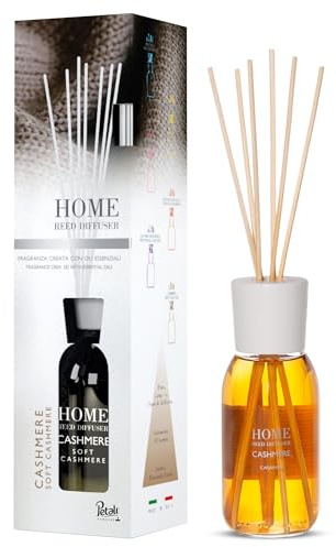 Price's Candles Petali Reed Diffuser 125ml | Reed sticks included, various fragrances, long-lasting scent, stylish glass bottle, ideal for home, office and gifting