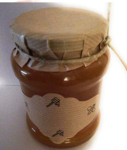 50 x Kraft Labels for Honey Jars