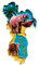 Thailand 3D-Karte Souvenir Kühlschrankmagnet, Geschenk, handgefertigt, Heim- und Küchendekoration, Thailand-Kühlschrank-Magnet-Kollektion