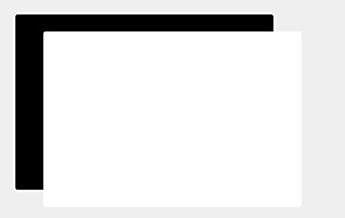 Halo Gel Nails - Create Nail Art Essential - Desk Mat Set - White & Black (NT005)