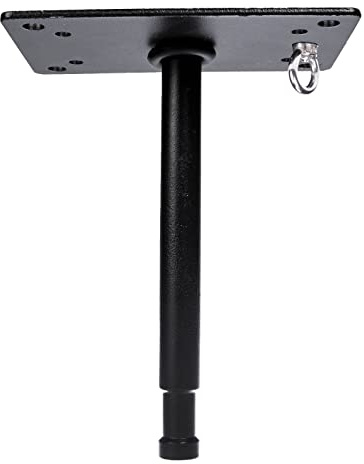 BOLLUMA Photographie Studio Vidéo Support de Plafond Mural Métal 16cm avec Goujon 5/8'', Mini Support de Lumiere pour Éclairage Équipement