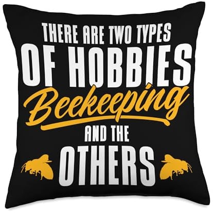 Beekeeper Apiculturist Bee Lover Hobby Beekeeping Throw Pillow
