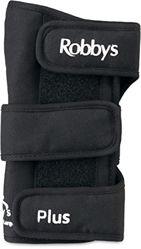 Robby's Unisex-Erwachsene Cool Max Plus Handgelenkbandage, rechte Hand, Größe XL Handgelenkstütze, Schwarz, XLarge