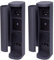 Novatool 2x Gartensteckdose Funk 2-fach Anthrazit SMART WIFI APP IP44 Steckdose rund Aussen Gartensteckdose Outdoor Steckdosesäule Garten Steckdosenturm