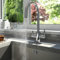 Chrome Bathroom/Kitchen Basin Sink Decorative Overflow Cover Plate & Bolt
