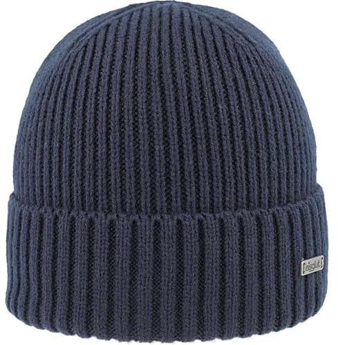 Eisglut Hennesg Strickmütze Marine