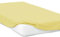 Mixi Trends Spannbettlaken Jersey Spannbetttuch 100% Baumwolle Bettlaken Bettlaken, Größe:70 x 140 cm, Farbe:Vanille Gelb