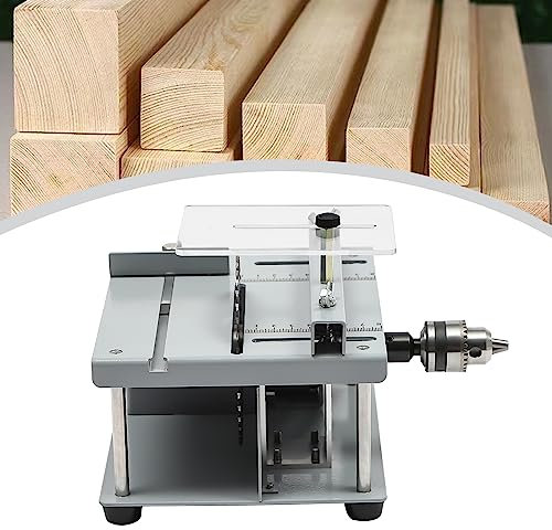 Scie circulaire de table, pour le travail du bois, banc, bricolage, scie de table électrique, 10 000 tr/min, outil de coupe argenté pour production créative, décoration de travail du bois, fabrication