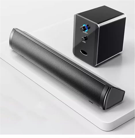 ZHCHAO Computer Audio Desktop Household Small Speaker, Subwoofer, Wired Strip type