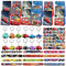 Rennauto Party Mitgebsel,86Pcs Racing Car Kinder Geschenke Zubehör,Cartoon Schlüsselanhänger,Slap Armbänder,Rennwagen Geschenktüten,Kinder Aufkleber,Jungen Mädchen Geburtstag Party Geschenke(A)