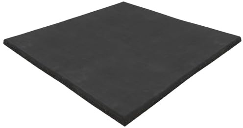 Baldosa deportiva negra - 100x100 cm - 15 mm - EPDM