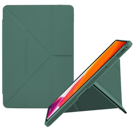 Tablet travel Compatible With Huawei Matepad paper 10.3 Smart Tablet Cover Case,Slim Protective Folio Shell Cover,Could Multi-Angle Viewing TPU Leather Case, Auto Sleep/Wake Tablet Protection(EMERALD)