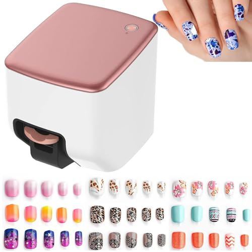 3D Nagelkunstdrucker,Smart Art-Nageldrucker,KI-Erkennung des Nagelgesichts,Schnelles Zeichnen In 10 S,Riesige Bildergalerie,Personalisiertes Heimwerken,Für Den Gewerblichen Nagelstudio