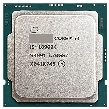 c I9-10900K NUOVO I9 10900K 3.7 GHz Processore CPU Ten-Core Twenty-Thread L3 = 20M 125W LGA 1200 Nuovo Ma Senza Ventola