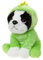 Lashuma Plüschtier Französische Bulldogge mit Drachenkostüm Verkleidet, Stoffhund 20 cm