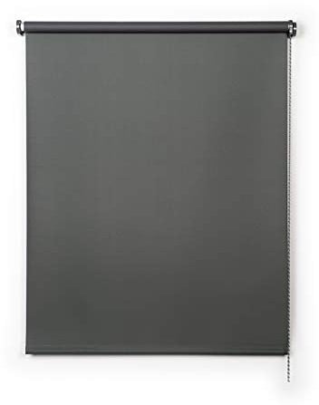 STORESDECO Verdunklungsrollo 180H x 180B cm mit Bohren - Thermo Fenster Rollos für Innen & Außen Schützt vor UV- & Infrarotstrahlen - Kindersicheres Verdunkelungsrollo für Fenster & Türen
