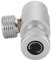 Adaptateur de recharge de CO2, Machines à eau pétillante et sodas,Kit de connecteur d'adaptateur en métal de remplissage de réservoir de remplissage de CO2(adapter without meter-argent)