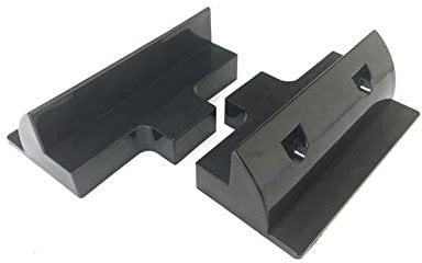 enjoy solar Solarmodul Halterung, Haltespoiler Dachführung in Schwarz/Weiss, ideal für Wohnmobile Caraven Boot (ABS Haltespoiler 180mm (Schwarz))