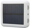 Solar Phone Power Bank, 20000mAh Solar Power Bank with 2 USB Ports,USB C Ports, Micro USB Ports,Solar Power Bank with Charging Cable,for Outdoor Hiking, Fishing And Traveling (White)