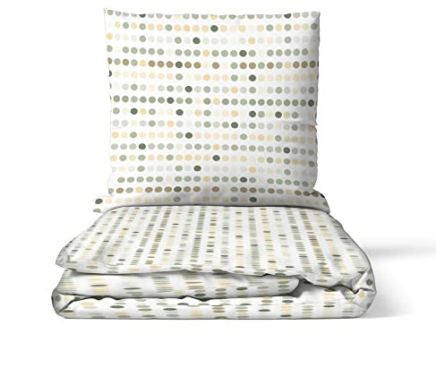 fotobar Bettwäsche-Set Polka Dots Mikrofaser