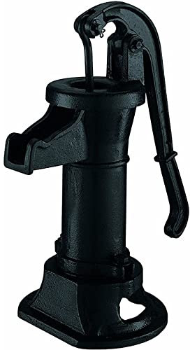 RISELY Hand Garden Water Pump, Manual Pitcher Well Pump with Maximum Lift: 25 Feet/7.62 Meters and 8.1in Extended Spout, Fast Water, for Home, Yard, Garden, Farm, Pond