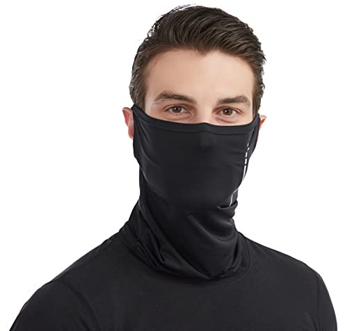 CLAPE Schlauchschal Herren Damen Atmungsaktiv Multifunktionsschal UV-Schutz Schal Gesichtsmaske Multituch für Motorrad Wandern Radfahren Laufen