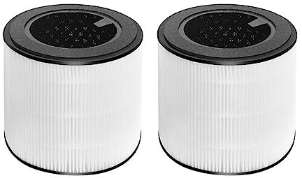GORMEL 2 Pezzi Filtro Compatibile for Philips FY0293 FY0194 AC0819 AC0830 AC0820 purificatore d'Aria Filtro HEPA Accessori di Ricambio Professionali