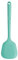 U-Taste Extra Long Silicone Solid Turner, 315℃ Heat Resistant Food Grade Kitchen Spatula, Non Stick Seamless Flexible Rubber Cooking Flipper for Frying, Flipping Eggs, Fish, Pancake (Aqua Sky)