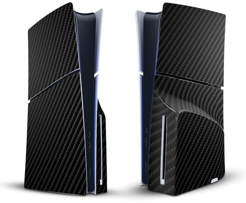 Head Case Designs sous Licence Officielle Alyn Spiller Fibre de Carbone Unie Mix Art Vinyle Autocollant De Jeu Peau Autocollant Compatible avec Sony PlayStation 5 PS5 Slim Disc Edition Console