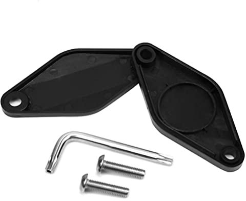 Lybunair Lightweight Cycle Mount Holder, Hideen Under Bottle Cage, Anti Lost Holder, Easy to Install