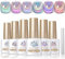 BORN PRETTY Magnetic Gel Nail Polish Set 6 Colors Rainbow Iridescent Gel Polish Cat Magnet Eye Sparkle Nail Polish Varnish U V/LED Nail Art Nail Salon Manicure