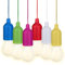 Valiant Fun FIR587 Lot de 6 guirlandes Lumineuses à Del à Suspendre alimentées par Piles, Blanc Chaud