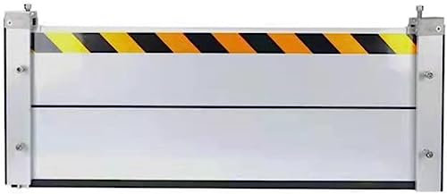 Hochwasserschutz für Kellerfenster, Hochwasserschutz, Aluminiumlegierungsmaterial, gut wasserdicht, geeignet für Garageneinfahrt, Tür, Straße usw. (Größe: 100 x 40 cm)