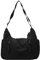 ibalulu Umhängetasche Damen Crossbody Bag Damen Groß Hobo Bag Nylon Schultertasche Lässige Handtasche für Alltag Büro Schule Reisen(Schwarz)