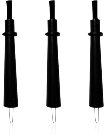 NIIIYTYB 3 Pieces Hearing Aid Cleaning Tools Kit in Ear Monitor Cleaner Brush Set with Wax Loop Essential Accessories for Hearing Aid Maintenance Ear Tool Cleaning Brushes