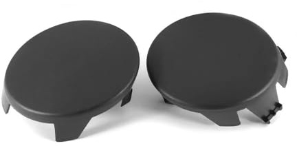 2x Lüftungsgitter Stoßfänger Schwarz Nebelscheinwerferabdeckungen Kompatibel mit Renault Clio II 1998-2006 7701209099 7701209699