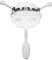 Zerodeko Cuchara de absenta cucharón cucharas de absenta Cuchara de Bar de absenta Cuchara de Acero Inoxidable Cuchara de Fuente de absenta gotero de absenta Acero Inoxidable 304 Plata