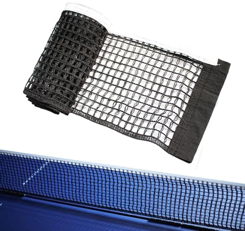 180 × 15 cm Tischtennisnetz, Netz Tischtennisplatte für Jeden Tisch, Tragbares Tischtennis Netz, Hochwertiger Baumwolle Table Tennis Net Multifunktional für Training oder freundschaftliche Spiele