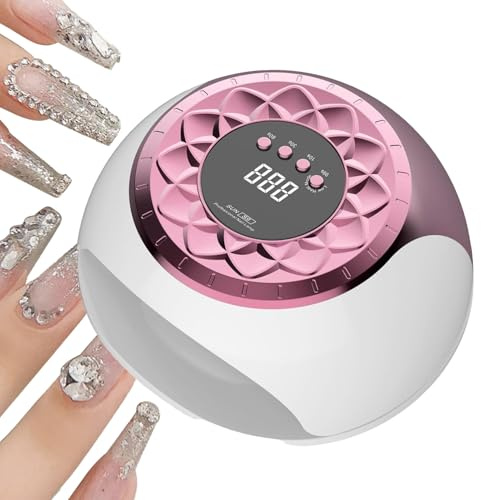 LED-Nageltrockner – Lichthärtungsgerät für UV-Gelnägel, schnelle Zeitschaltuhr, professionelles Maniküre-Set