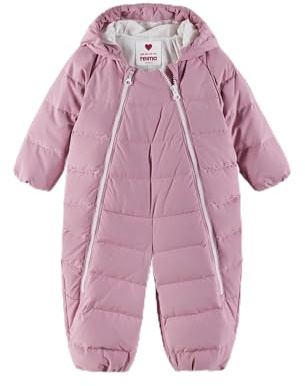 Reima Winter Overall Tilkkanen (5100008B-4500) Winteroverall für Kinder, rosa, wasserdicht, atmungsaktiv, winddicht, mit Kapuze, zwei Reißverschlüsse