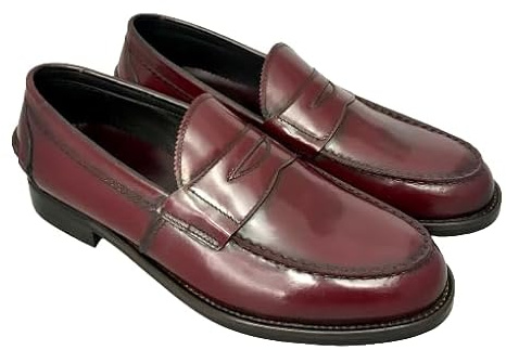 Mocassino Bordeaux MOD. College Luxury, 43