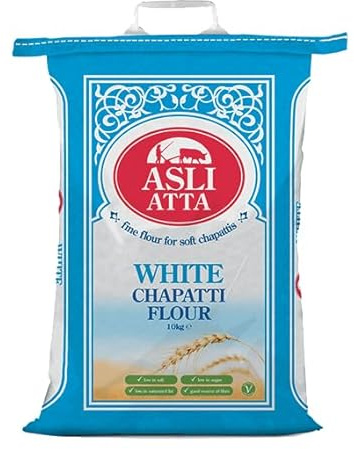 Asli Atta - White Chapatti Flour - 10kg