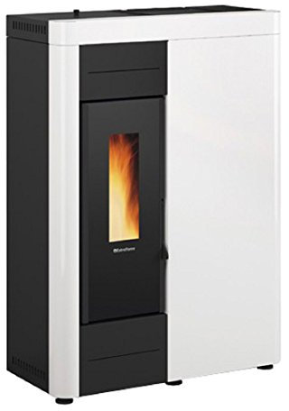 STUFA PELLET KW.15,50 VIRNA IDRO BIANCA NORDICA EXTRAFLAME