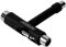 Monzana® T-Tool Skateboard Schraubenschlüssel 3in1 Sechskantschlüssel Werkzeug Inbusschlüssel Zubehör Reparatur Scooter Longboard Schwarz