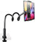 SRMATE Schwanenhals Tablet Halter, Lazy Tablet Halterung : Flexible Einstellbare Lang Arm Bett Halter für iPad Mini 2 3 4, Neu Pad Pro 2019, Pad Air, Phone, und Weitere 4,7-10,5 Zoll Ger?te