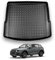 NOMAD Boot Liner Compatible with Audi Q5 2017+ Recyclable Plastic (PE) Tailored Fit Car Floor Mat Protector Guard Tray Black Custom Fitted Accessory Dog Friendly Waterproof with Raised Edges